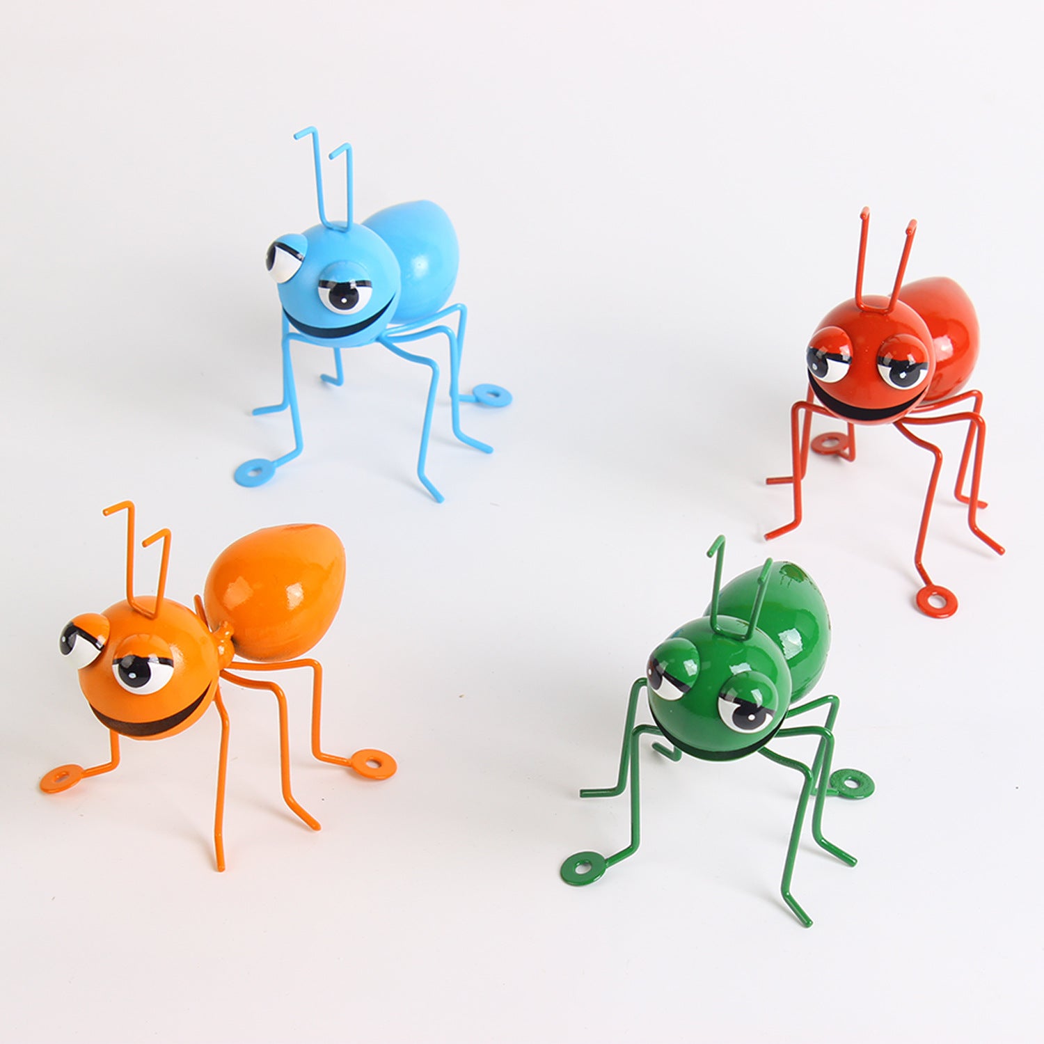 Garden Small Metal Ant Figurine 3.9 Inches