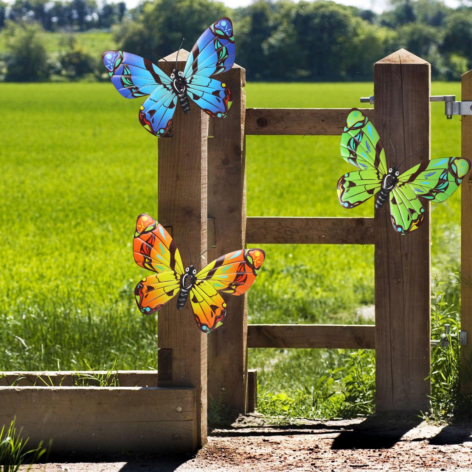 Metal Butterflies Wall Decor