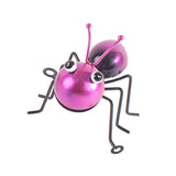 Colorful Metal Ant Figurine 4.4 Inches