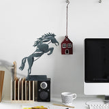 Metal Running Horse Sculpture 12.6 Inches