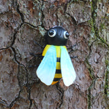 Metal Bee Figurine 6.9 inch