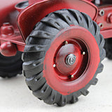 Vintage Metal Tractor Model 10.63 inch