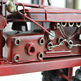 Vintage Metal Tractor Model 10.63 inch