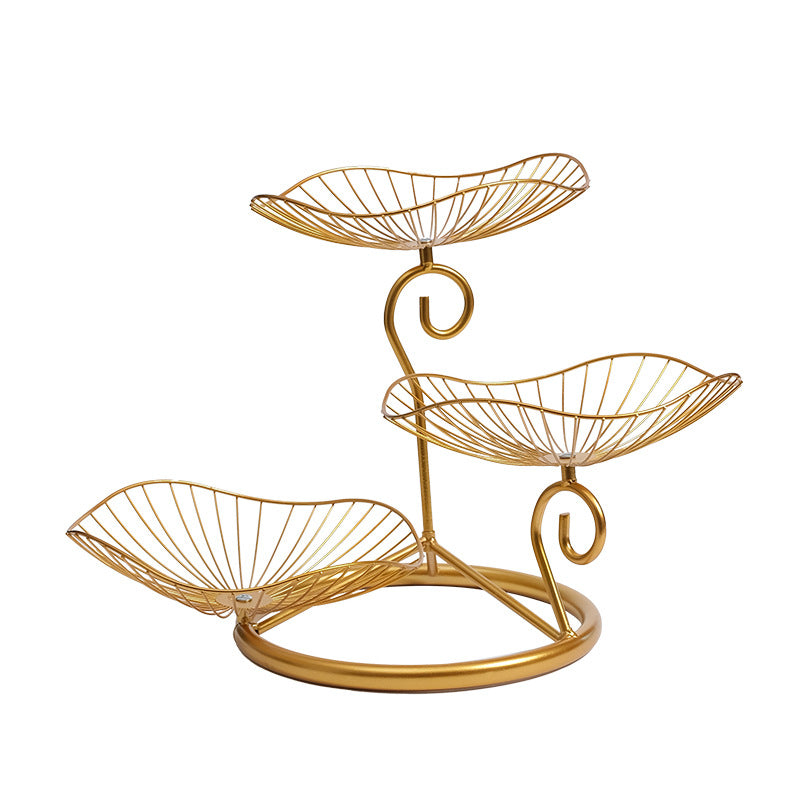 Multi-layer Metal Fruit Tray