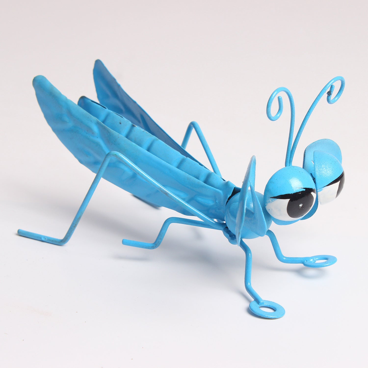 Metal locust Figurine