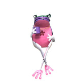 Metal Frog Figurine 11.8 Inches