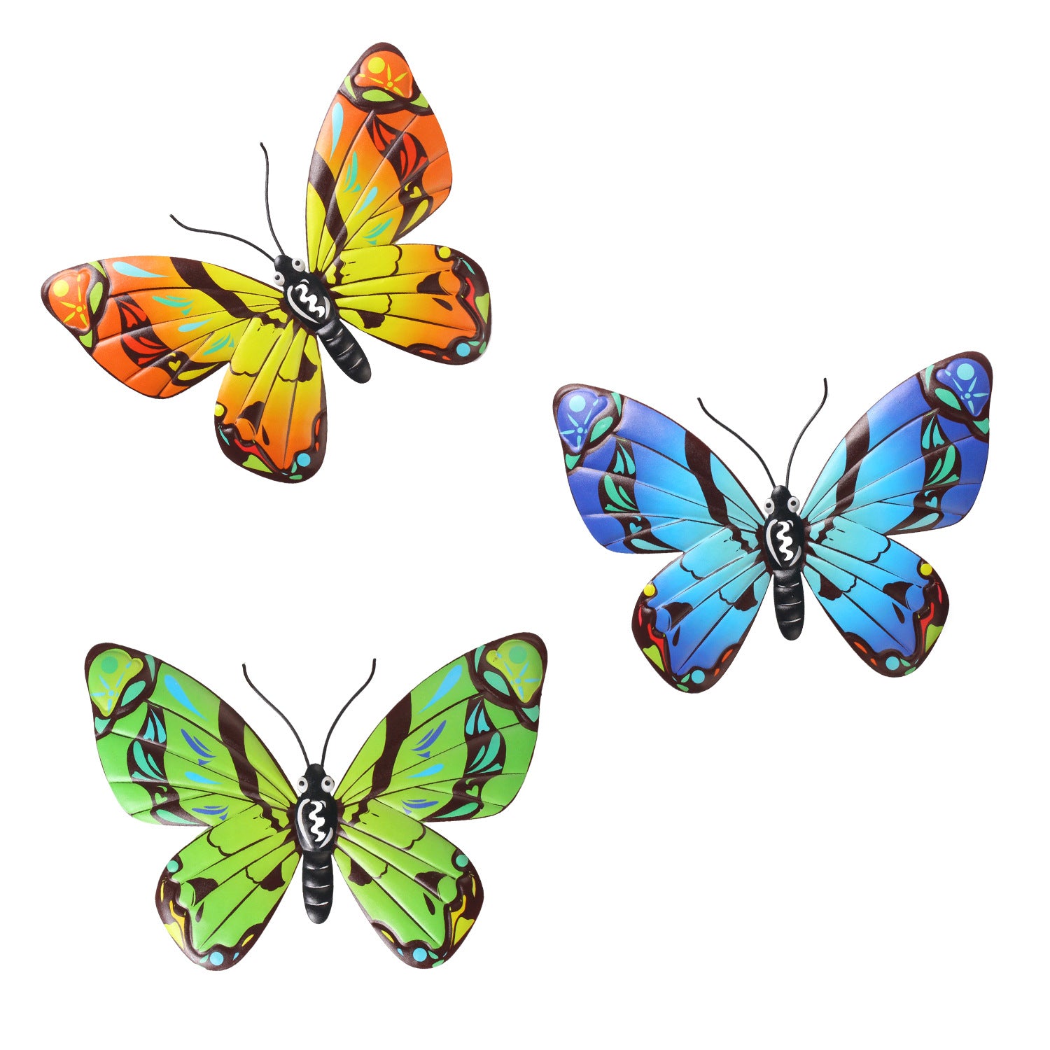 Metal Butterflies Wall Decor