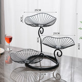 Multi-layer Metal Fruit Tray