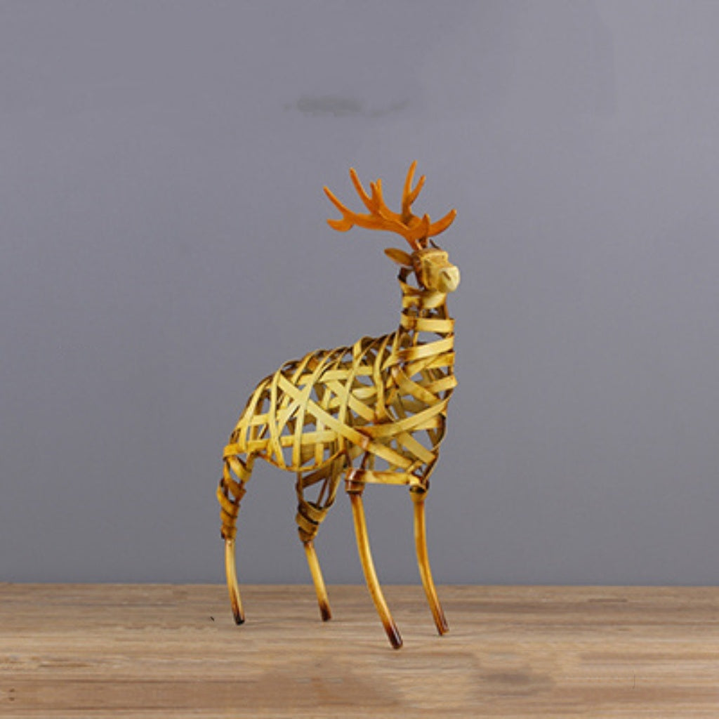 Metal Woven Animal Figurine