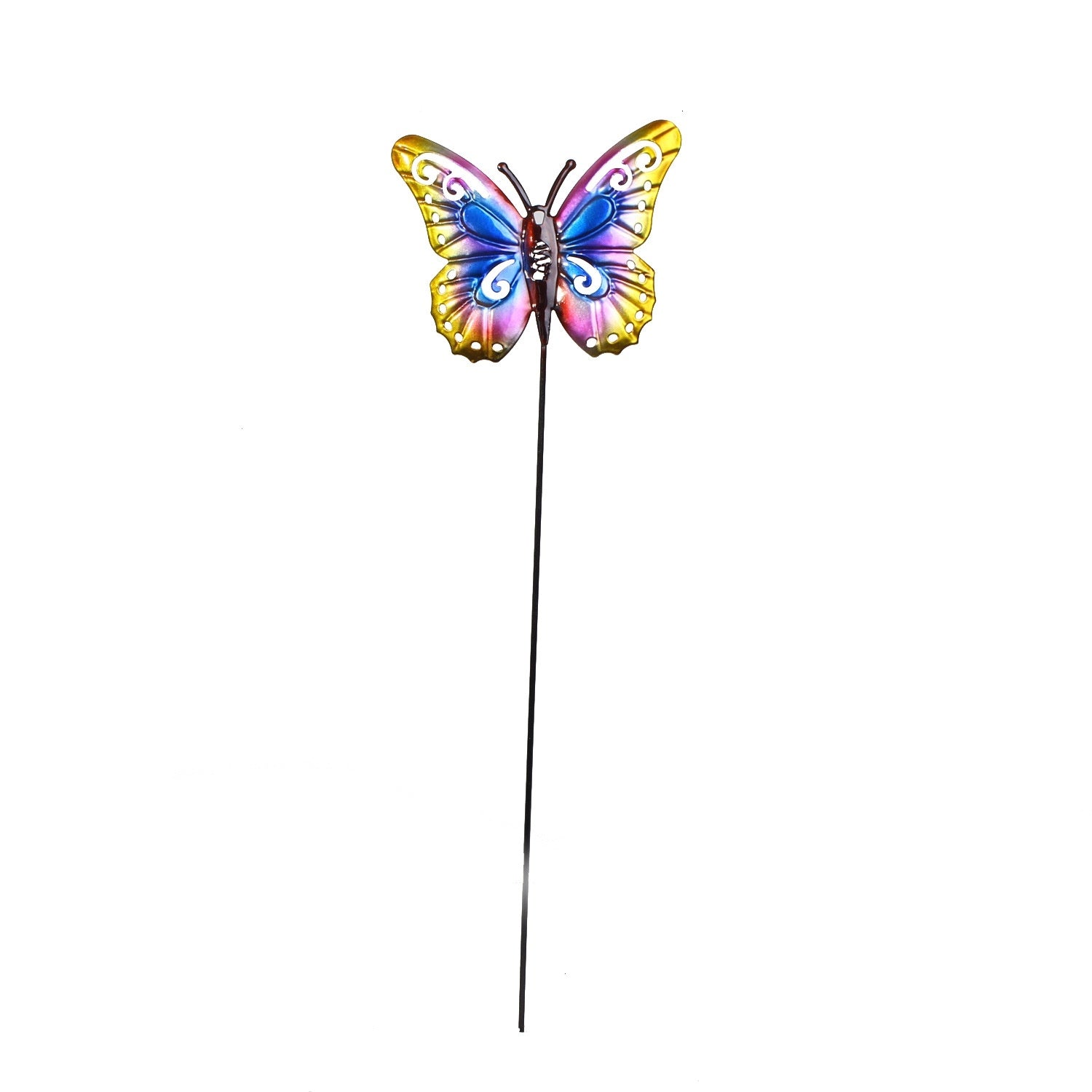 Metal Butterfly Garden Stakes 16.9 Inches