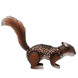 Metal Squirrel Sculpture 21.3 Inches