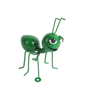 Garden Small Metal Ant Figurine 3.9 Inches