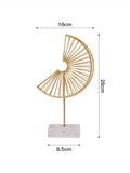 Creative Metal Leaf Decor