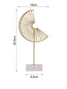 Creative Metal Leaf Decor