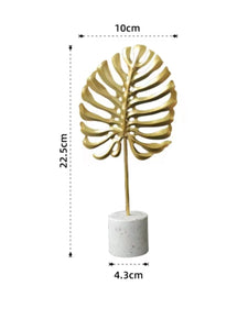 Creative Metal Leaf Decor