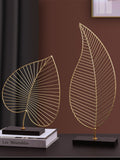 Creative Metal Leaf Decor