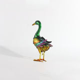 Metal Duck Figurine 13.9 Inches