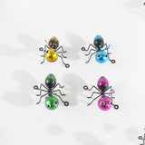 Colorful Metal Ant Figurine 4.4 Inches