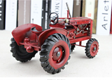 Vintage Metal Tractor Model 10.63 inch